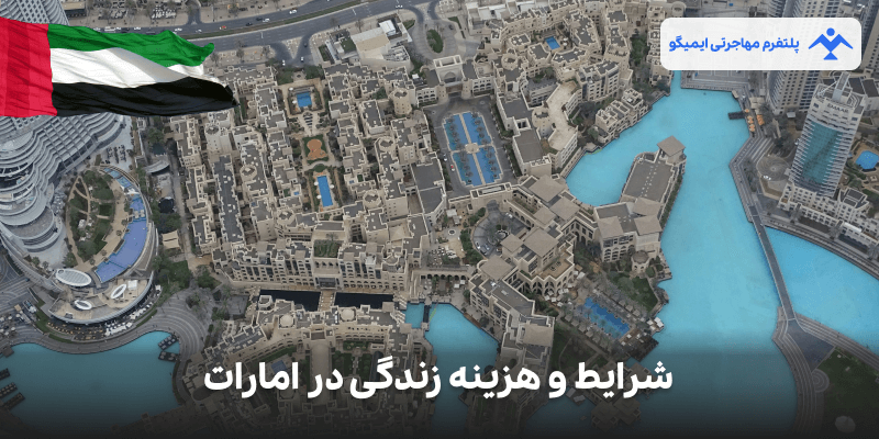 شرایط و هزینه زندگی در امارات