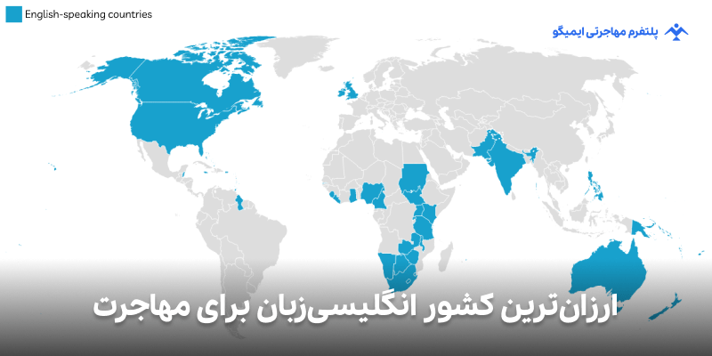 ارزانترین کشور انگلیسی زبان برای مهاجرت